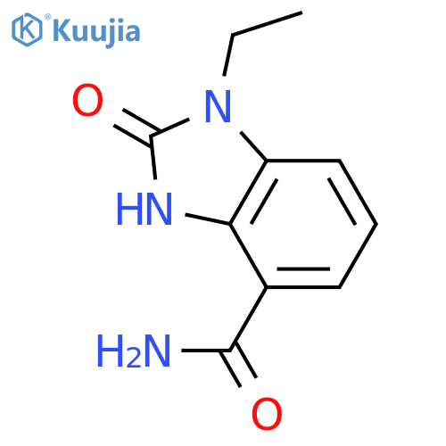 1-ethyl-2,3-dihydro-2-oxo-1H-Benzimidazole-4-carboxamide structure