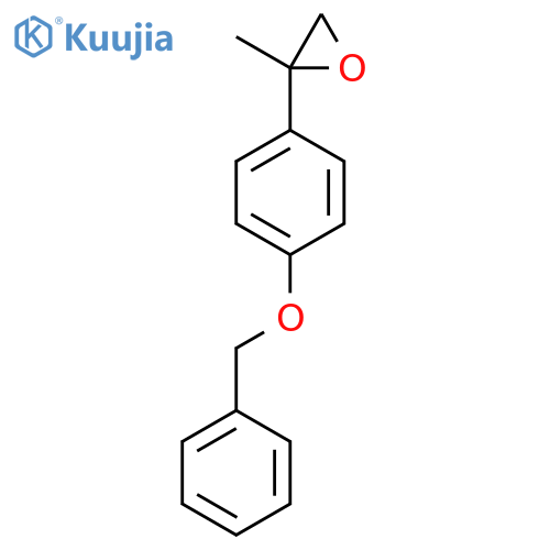 2-4-(benzyloxy)phenyl-2-methyloxirane structure