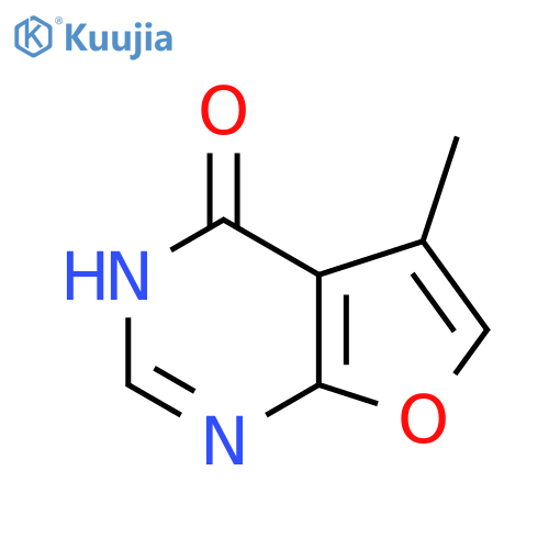 5-Methylfuro2,3-dpyrimidin-4(3H)-one structure