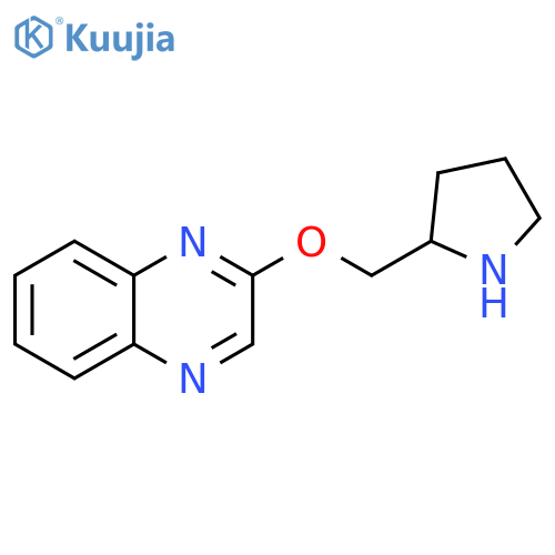 2-[(pyrrolidin-2-yl)methoxy]quinoxaline structure