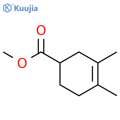3,4-dimethyl-cyclohex-3-enecarboxylic acid methyl ester structure