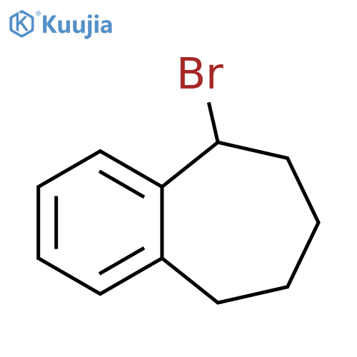 5-bromo-6,7,8,9-tetrahydro-5H-benzo7annulene structure