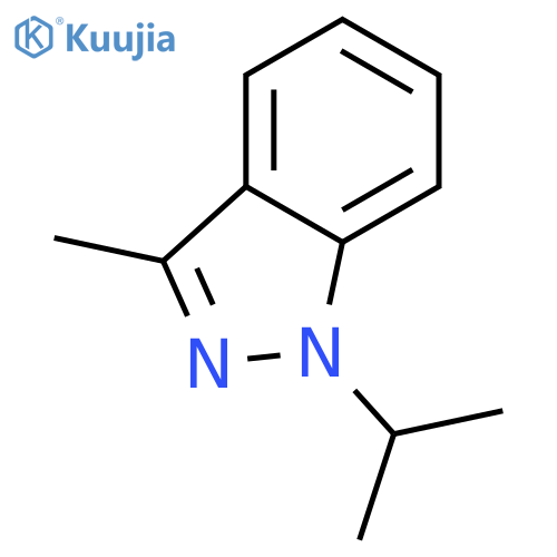 1H-Indazole,3-methyl-1-(1-methylethyl)-(9CI) structure