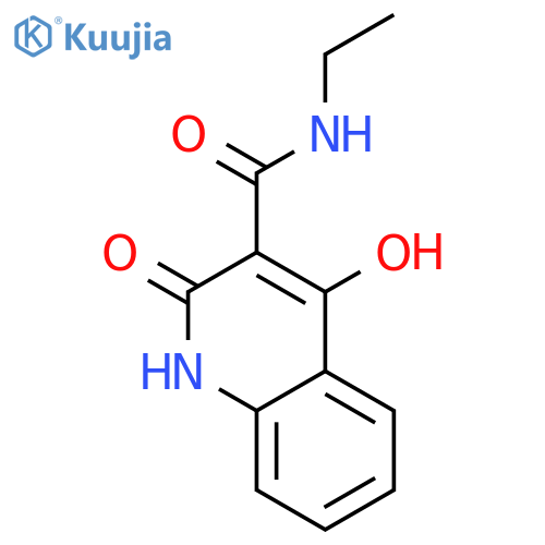 3-Quinolinecarboxamide,N-ethyl-1,2-dihydro-4-hydroxy-2-oxo- structure
