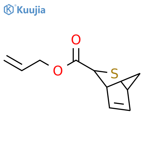 2-Thiabicyclo[2.2.1]hept-5-ene-3-carboxylic acid, 2-propenyl ester structure