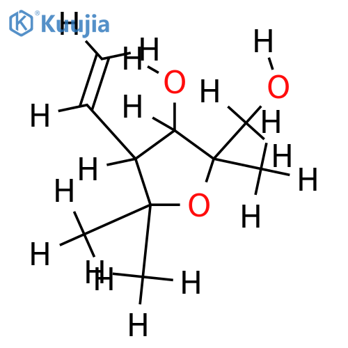5,8-epoxy-4,6-dihydroxy-santolin-1-ene structure