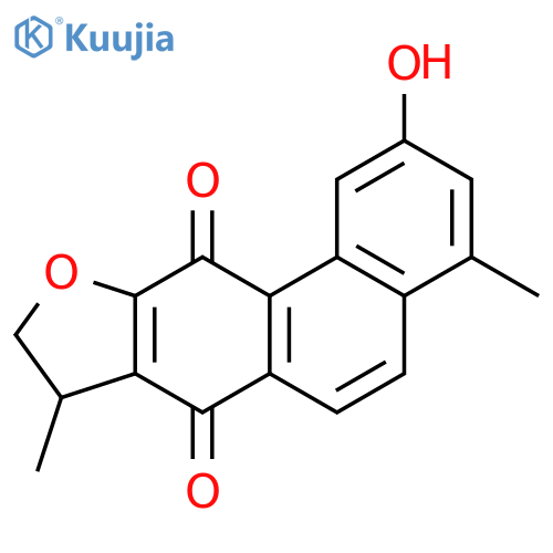 Phenanthro[3,2-b]furan-7,11-dione,8,9-dihydro-2-hydroxy-4,8-dimethyl- structure