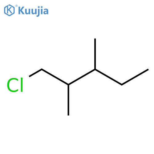 1-Chloro-2,3-dimethylpentane structure