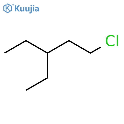 1-Chloro-3-ethylpentane structure