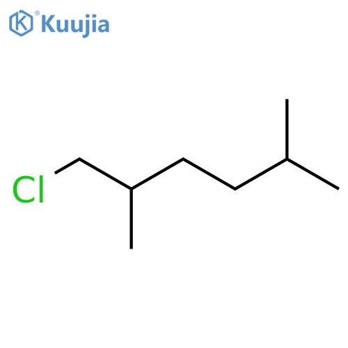 Hexane, 1-chloro-2,5-dimethyl- structure
