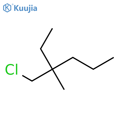 3-(Chloromethyl)-3-methylhexane structure