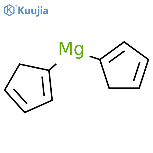 Bis(cyclopentadienyl)magnesium structure