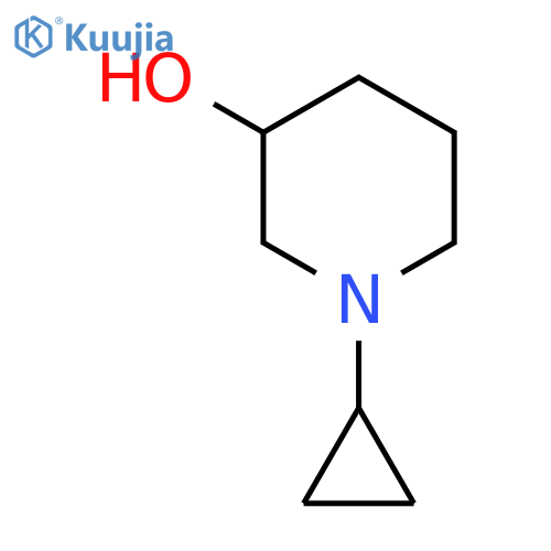 1-cyclopropylpiperidin-3-ol structure