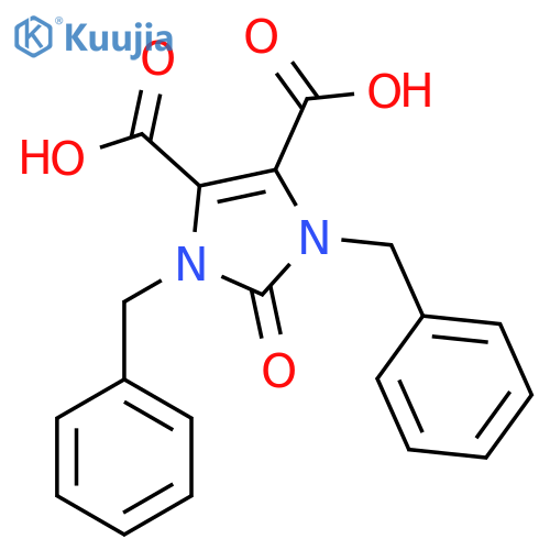 cis-1,3-Dibenzylimidazole-2-one-4,5-dicarboxylic acid structure