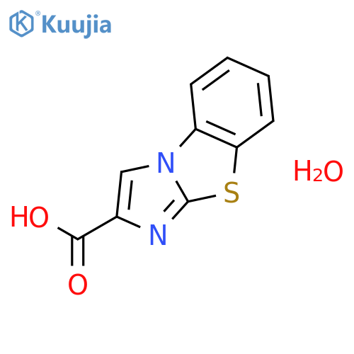 Imidazo2,1-b1,3benzothiazole-2-carboxylic Acid Hydrate structure