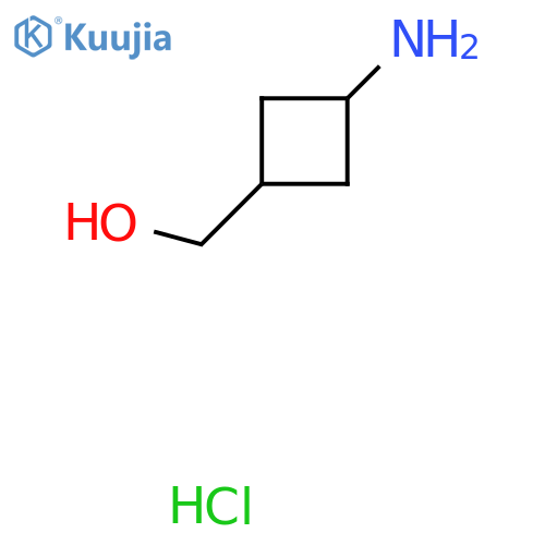 trans-3-amino-cyclobutanemethanol hydrochloride structure