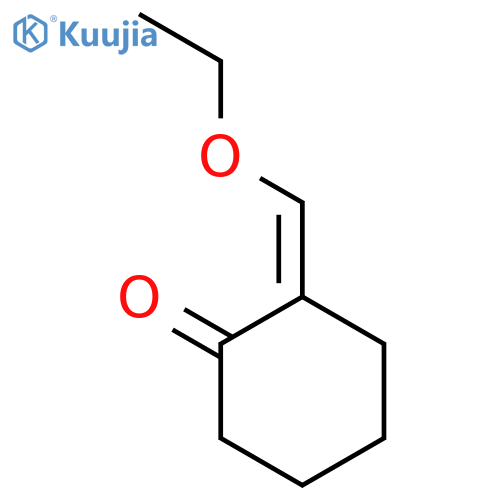 2-(EthoxymethylidenE)cyclohexan-1-one structure