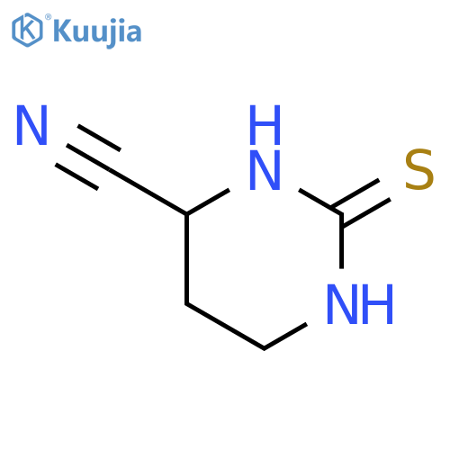 4-Pyrimidinecarbonitrile,hexahydro-2-thioxo-(9CI) structure