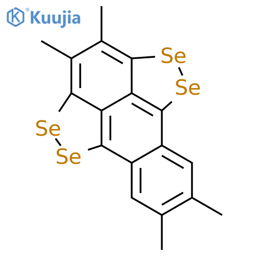 Anthra[1,9-cd:4,10-c'd']bis[1,2]diselenole, 3,4,8,9-tetramethyl- structure