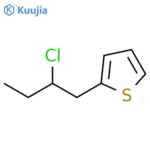2-(2-chlorobutyl)thiophene structure