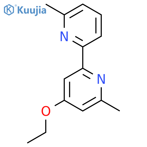 2,2'-Bipyridine, 4-ethoxy-6,6'-dimethyl- structure