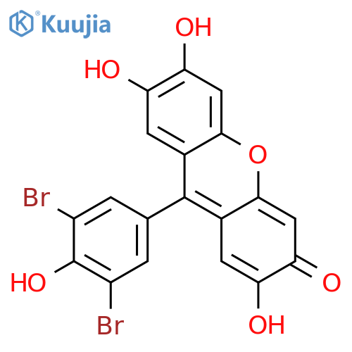 9-(3,5-Dibromo-4-hydroxyphenyl)-2,6,7-trihydroxy-3H-xanthen-3-one structure