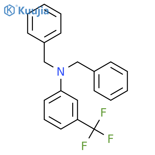 N,N-Dibenzyl-3-(trifluoromethyl)aniline structure