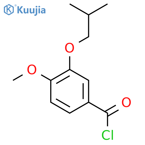3-Iso-Butoxy-4-methoxybenzoyl chloride structure