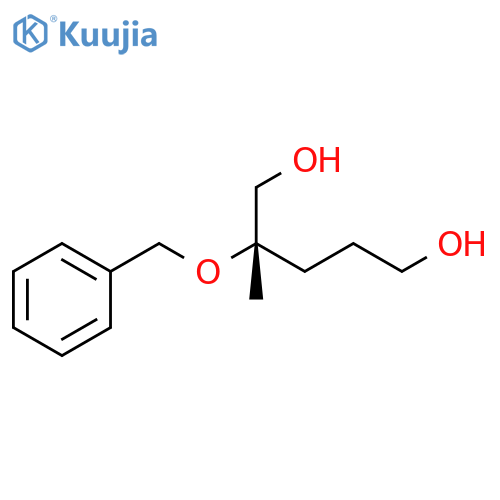 1,5-Pentanediol, 2-methyl-2-(phenylmethoxy)-, (S)- structure