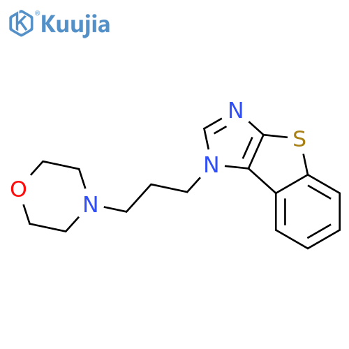 1H-[1]Benzothieno[2,3-d]imidazole, 1-[3-(4-morpholinyl)propyl]- structure