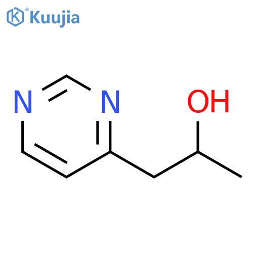 1-(pyrimidin-4-yl)propan-2-ol structure