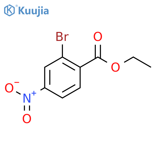 ethyl 2-bromo-4-nitrobenzoate structure
