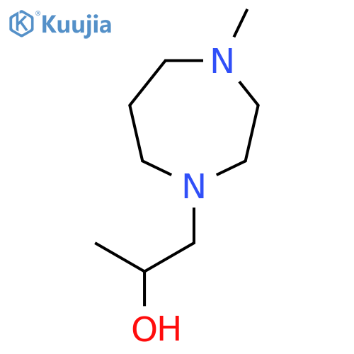 1-(4-Methyl-1,4-diazepan-1-yl)propan-2-ol structure