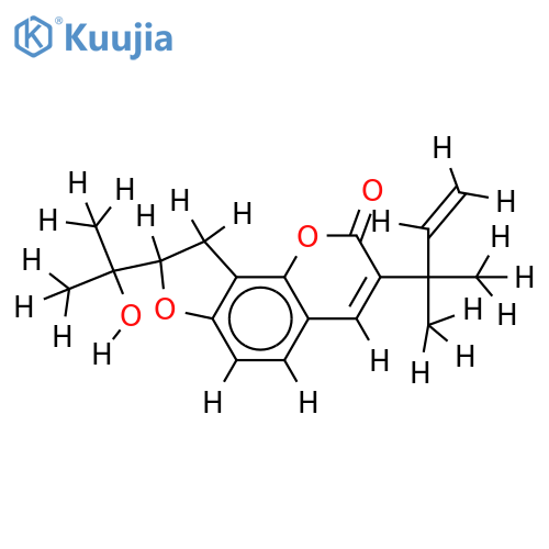 3-(1',1'-dimethylallyl)-columbianetin structure