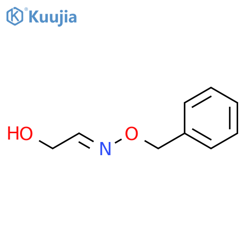 Acetaldehyde, hydroxy-, O-(phenylmethyl)oxime structure