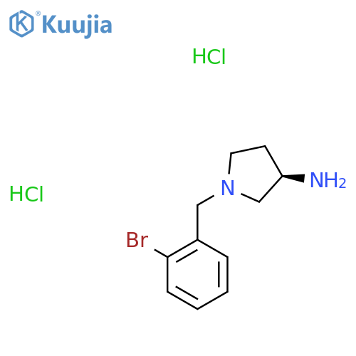 (R)-1-(2-Bromobenzyl)pyrrolidin-3-amine dihydrochloride structure