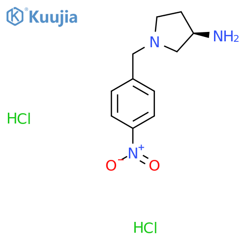 (R)-1-(4-Nitrobenzyl)pyrrolidin-3-amine dihydrochloride structure