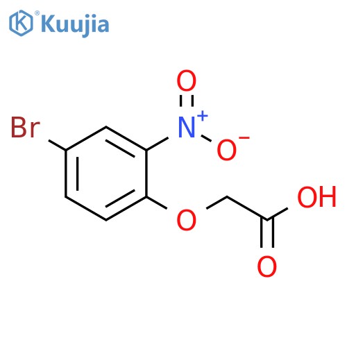 2-(4-bromo-2-nitrophenoxy)acetic acid structure