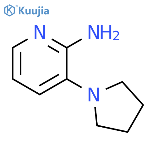3-(pyrrolidin-1-yl)pyridin-2-amine structure