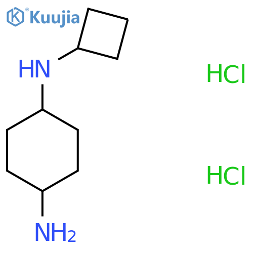 (1R*,4R*)-N1-Cyclobutylcyclohexane-1,4-diamine dihydrochloride structure