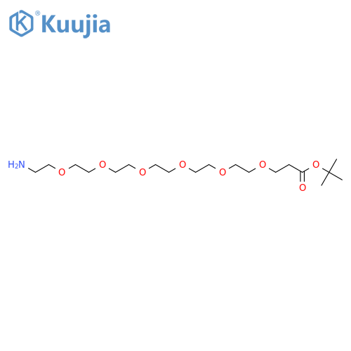 NH2-PEG6-Boc structure