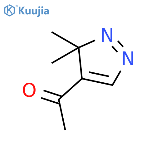 Ethanone, 1-(3,3-dimethyl-3H-pyrazol-4-yl)- (9CI) structure