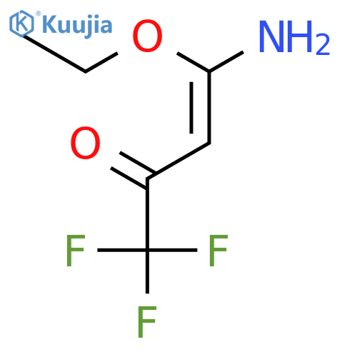 3-Buten-2-one, 4-amino-4-ethoxy-1,1,1-trifluoro-, (3E)- structure