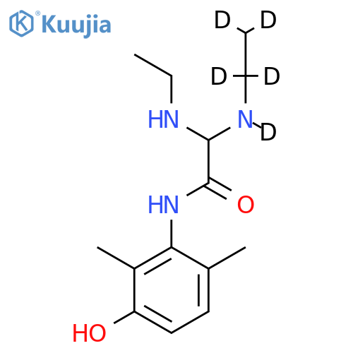 3-Hydroxy Lidocaine-d5 structure