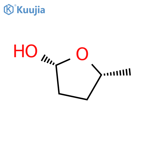 2-FURANOL, TETRAHYDRO-5-METHYL-, (2R-CIS)- structure