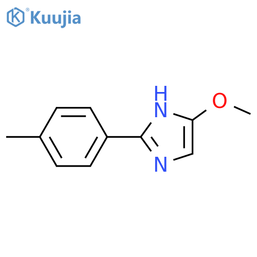 5-methoxy-2-(4-methylphenyl)-1H-Imidazole structure