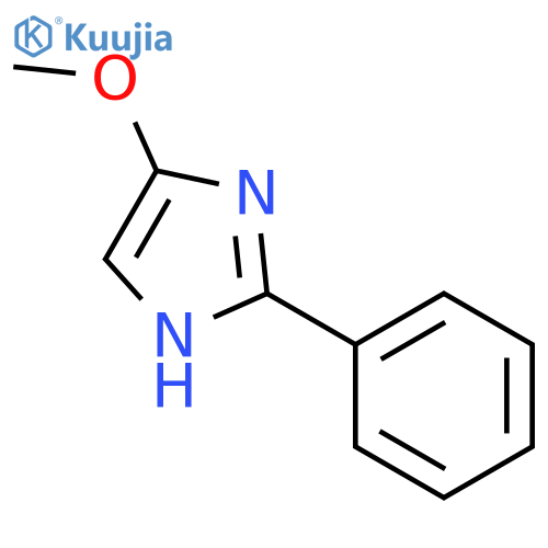1H-Imidazole, 4-methoxy-2-phenyl- structure