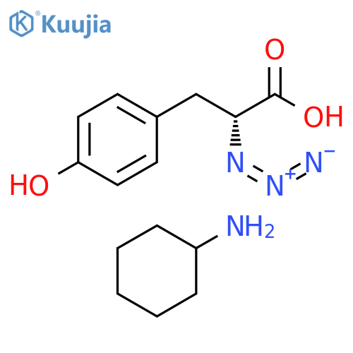 D-azidotyrosine CHA salt structure