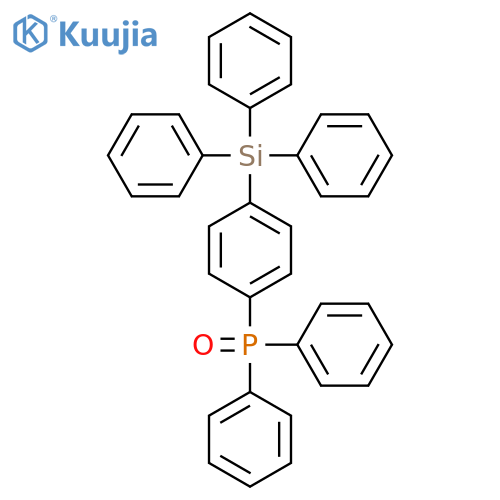 Phosphine oxide, diphenyl[4-(triphenylsilyl)phenyl]- structure