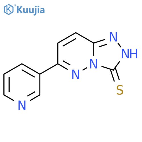 6-(Pyridin-3-yl)-[1,2,4]triazolo[4,3-b]pyridazine-3-thiol structure